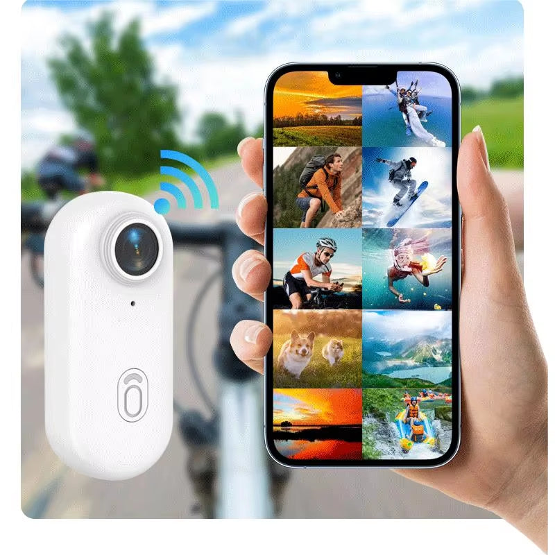 4K Wireless Mini Camera Consumer Grade Wifi Sports Camcorder Small Bicycle Body Action Cam Waterproof Vlogging Video Recorder